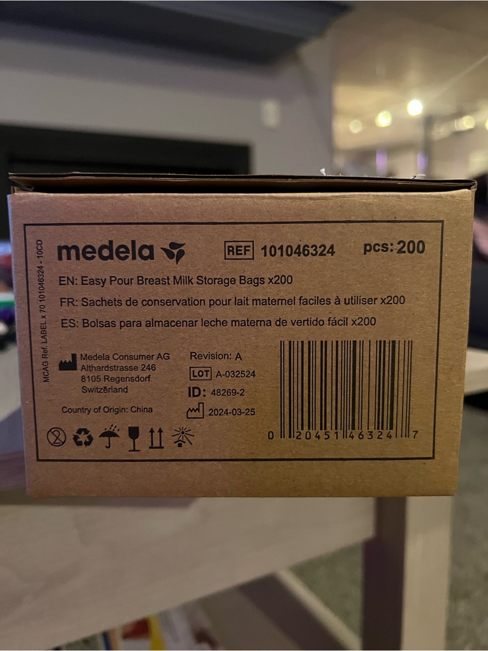 Motif Aura Glow Hands-Free Breast Pump AND 200ct Breast Milk Storage Bags NEW - Picture 7 of 7